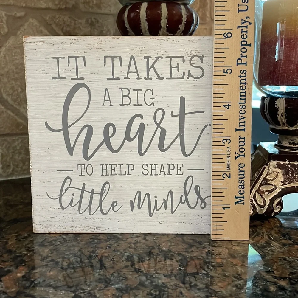 Decorative Wood Sign - Picture 3 of 8
